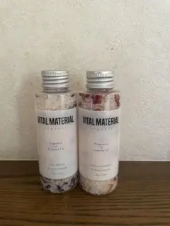 VITAL MATERIAL フレグランスバスソルト 2本セット