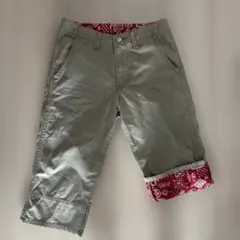 美品 EDWIN 半ズボン 150 サイズ ベージュ