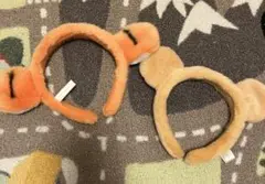 プーさん ティガー　カチューシャ ディズニー ディズニーランド　セット　レア
