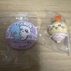 くら寿司　ちいかわ　フィギュア&缶バッジ　2点