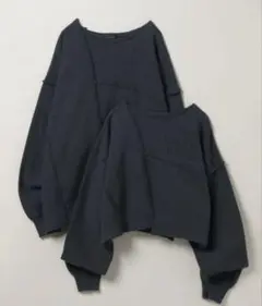 JEANASIS リメイクライクpartロゴスウェット