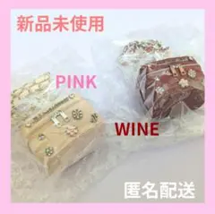 ★新品 JILLSTUART ミニブローチバニティキーホルダー 2色セット