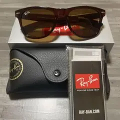 Ray-Ban ブラウン サングラス ケース付き