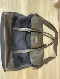 バーバリー BURBERRY BLACK LABEL ビジネスバッグ ネイビー
