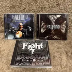 Halford & Fight CD 3枚セット
