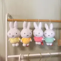 【新品未使用】タグなし　ミッフィーぬいぐるみ4点セット