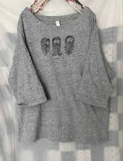 eka:: エーカ　半袖　Tシャツ　グレー　おじさん 夏