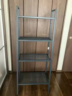 IKEA レールベリ　ダークグレー60x148 cmスチール4段オープンシェルフ