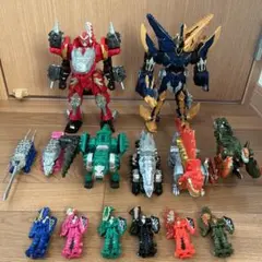 新品未使用　スピノサンダーセット 中古】【開封】騎士竜シリーズ06＆07 DXスピノサンダーセット