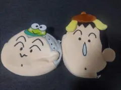 クレヨンしんちゃん サンリオ ハローキティ ポーチ リバーシブル