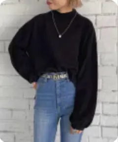 PAGEBOY ハイネックボリュームニット