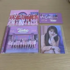 IZ*ONE Twelve CD+DVD ポストカード、ステッカー、生写真