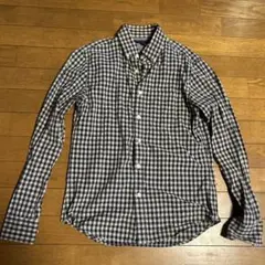 バナナリパブリック　ギンガムチェック　チェックシャツ