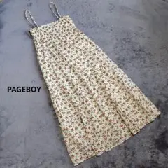 PAGE BOY ページボーイ 花柄キャミソールワンピース サイズM