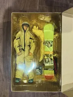 FULLTIMEeBAYER1/6 可動スノーボーダー&ドッグフィギュア