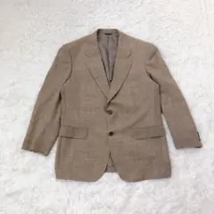 D’URBAN テーラードジャケット　ウール混　ビジネス　ベージュ　96AB5