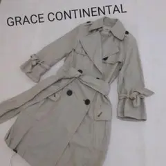 GRACE CONTINENTALトレンチコート S/ グレース コンチネンタル
