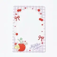 mikkoカフェ ドリンク特典 クリアカード
