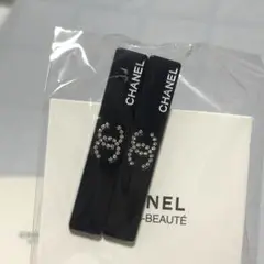 CHANEL シャネル　ヘアピンノベルティ 黒