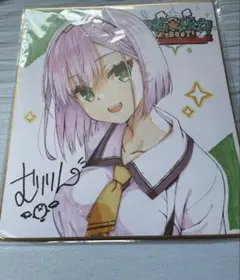 天使☆騒々 谷風天音 予約特典色紙 ゆずソフト