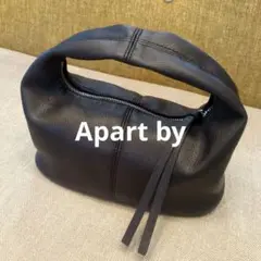 Apart by lowrys ソフトワンショルバッグ　ハンドバッグ　ブラック