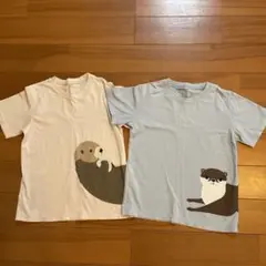無印　キッズ　Tシャツ　動物　120
