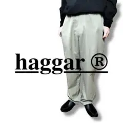 ◎状態良好◎USA古着◎haggar ノータック ワイドパンツ SL1-535