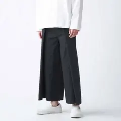 無印良品　乾きやすい漁民パンツ　男女兼用　ブラック