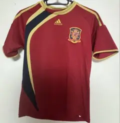 adidas スペイン代表 サッカーシャツ 赤