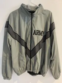 M*B様 ARMYロゴ入りグレー ナイロンジャケット