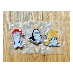 【まとめ売り】mofusand ピタコット 鯛 シャチ イカ