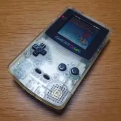 任天堂 ゲームボーイカラー 本体 CGB-001 クリア