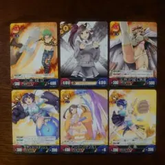 閃乱カグラtcg アンリミテッドヴァーサス6枚まとめ売り