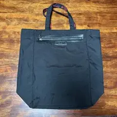 ボッテガ♡黒ナイロントート内側赤レオパードかわいいおしゃれ