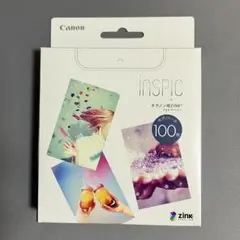 キヤノン ミニフォトプリンタiNSPiC用 ZINKフォトペーパー 100枚入り