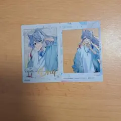 カラフルピーチ　からぴち夏休み　東京ドーム　どぬくさんクリアカード2種類セット