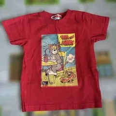 トムとジェリー 赤 Tシャツ サイズ90