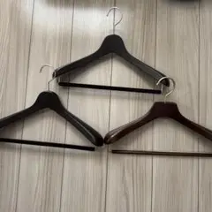 NAKATA HANGER ナカタハンガー 2本セット 高級木製ハンガー1本