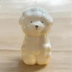 【新商品】ナチュラルキッチン　ビションフリーゼ　フラワーベース　犬　お家　花