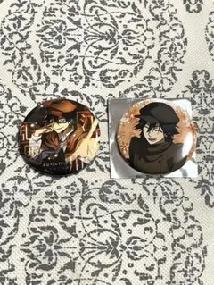 ⑦ 文豪ストレイドッグス×高知県立文学館　エドガー・アラン・ポウ　缶バッジ ⑦ 文豪ストレイドッグス×高知県立文学館 エドガー・アラン