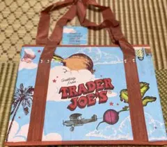 【新品・未使用】★Trader Joe's スタンドアップトートバッグ・折り畳み