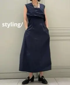 styling/ スタイリング ベアカットワンピース ワンピース　ネイビー　0
