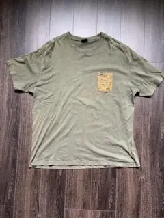 ALPHA アルファ オリーブグリーン Tシャツ 4L