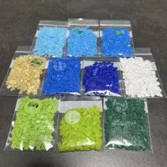 ペットボトルキャップ　10色　カット済み　②