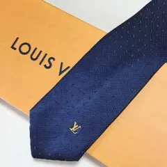 美品 ルイヴィトン Louis Vuitton ネクタイ シルク100%