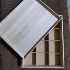 木製空箱　インテリアトレイ