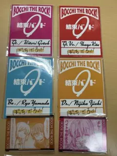 ぼっち・ざ・ろっく！ 結束バンド　ステッカー 物販会場はこちらです 特典付き
