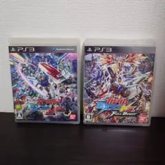【PS3】　2枚セット　機動戦士ガンダム EXTREME VS.　ソフト