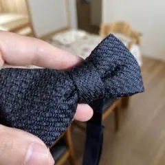 濃紺　蝶ネクタイ　エディフィス