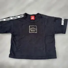 BABYDOLL クロップドTシャツ ブラック